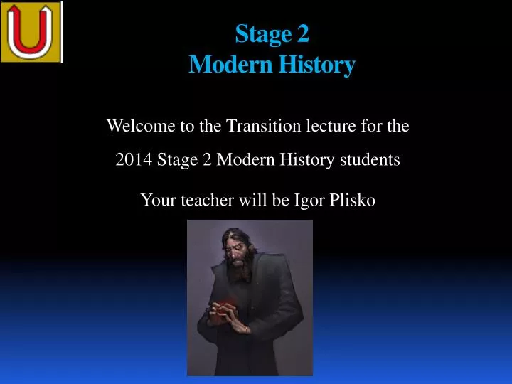 stage 2 modern history