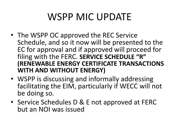 wspp mic update