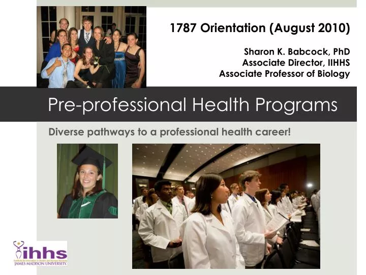 pre professional health programs