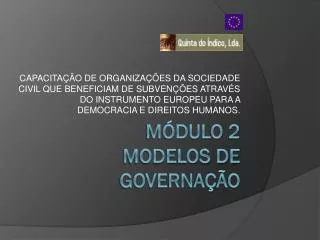 m dulo 2 modelos de governa o