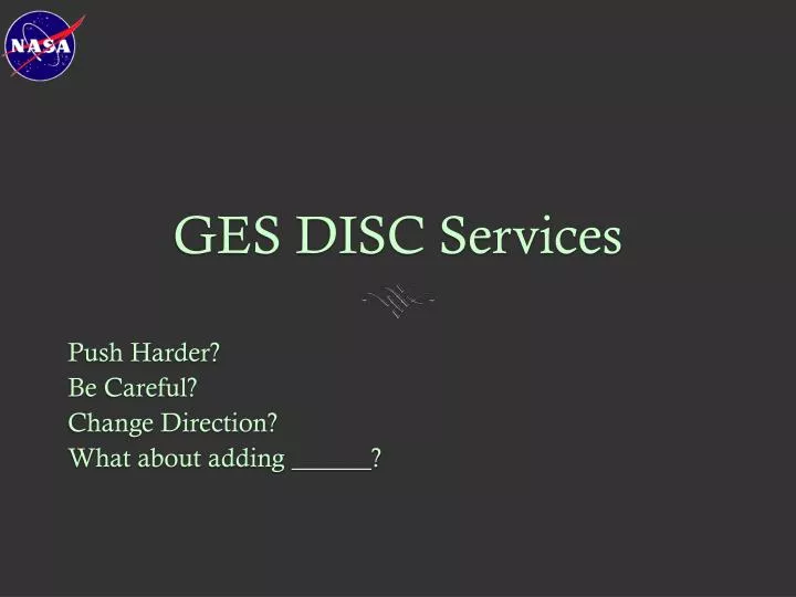 ges disc services