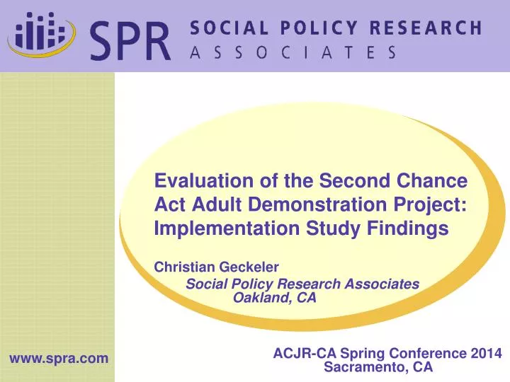 evaluation of the second chance act adult demonstration project implementation study findings