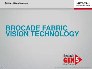 Brocade Fabric Vision technology