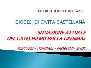ufficio catechistico diocesano