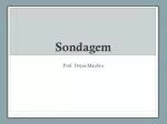 Sondagem - slide 1
