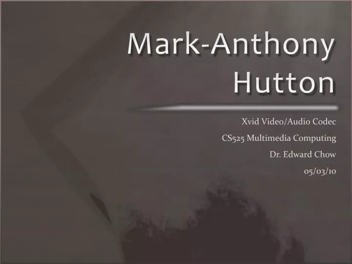 mark anthony hutton