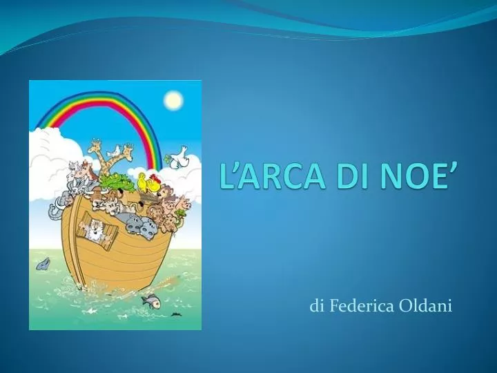 l arca di noe