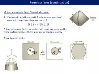 Motion in magnetic field: Classical Mechanics