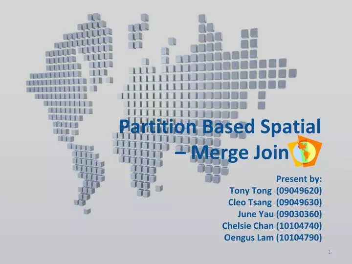 partition based spatial merge join