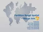 Spatial Join Efficiency with PBSM Algorithm - slide 1