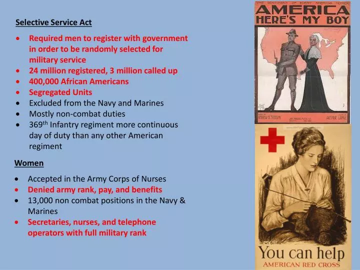PPT Selective Service Act PowerPoint Presentation, free download ID