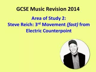 GCSE Music Revision 2014