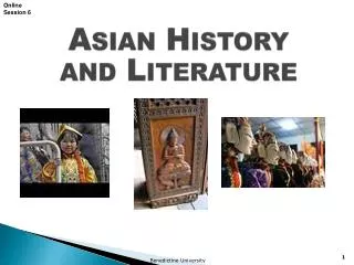 Asian History and Literature