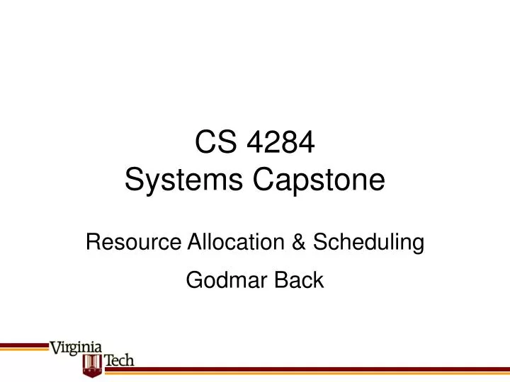 cs 4284 systems capstone