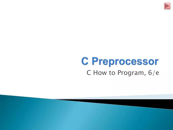 c preprocessor