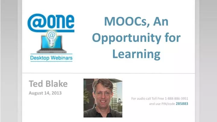 moocs an opportunity for learning