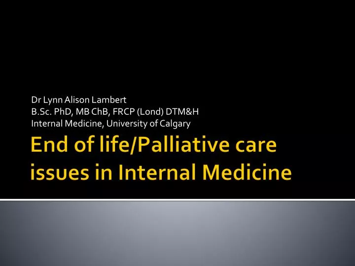 dr lynn alison lambert b sc phd mb chb frcp lond dtm h internal medicine university of calgary