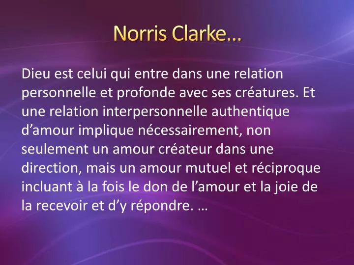 norris clarke