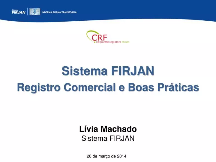 sistema firjan registro comercial e boas pr ticas