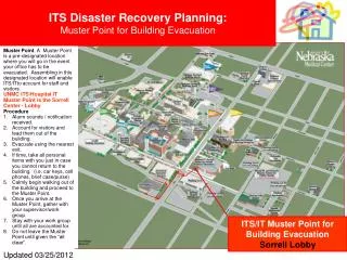 ITS Disaster Recovery Planning: Muster Point for Building Evacuation