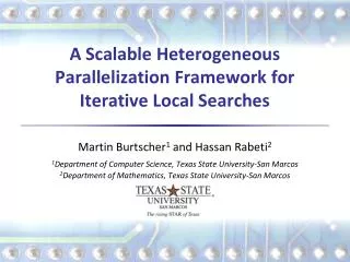 A Scalable Heterogeneous Parallelization Framework for Iterative Local Searches