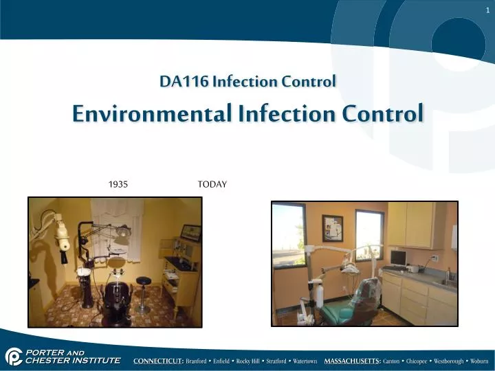 da116 infection control environmental infection control