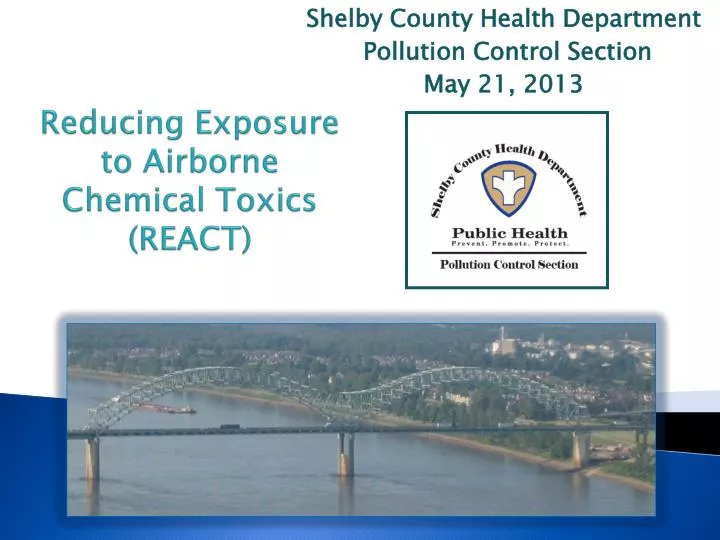reducing exposure to airborne chemical toxics react