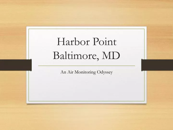 harbor point baltimore md