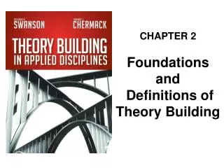 CHAPTER 2 Foundations and Definitions of Theory Building