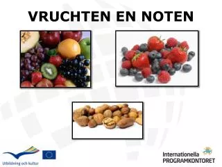 vruchten en noten