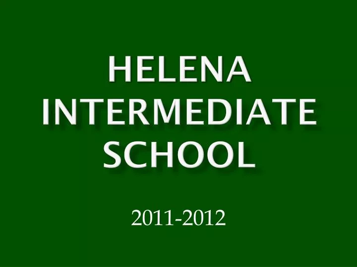 helena intermediate school
