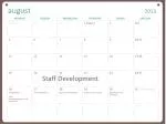 Staff Development - slide 1