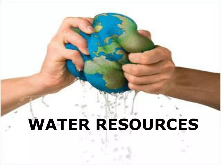 water resources