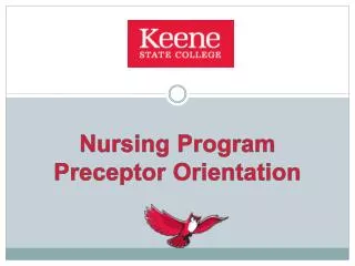 Nursing Program Preceptor Orientation