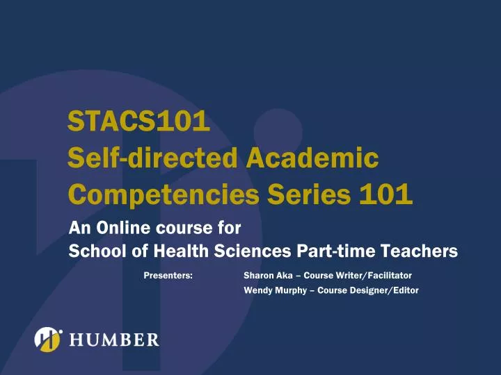 stacs101 self directed academic competencies series 101