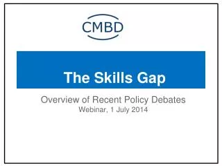 The Skills Gap