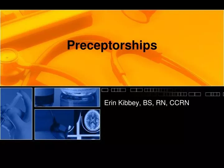 preceptorships