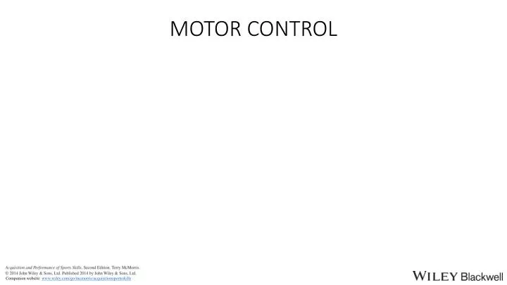 motor control