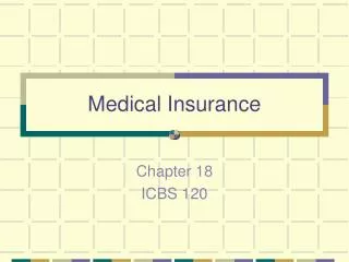 Medical Insurance