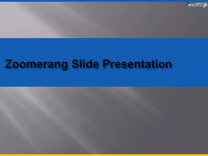 zoomerang slide presentation