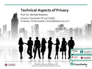Technical Aspects of Privacy