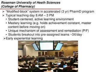 Roseman University of Heath Sciences (College of Pharmacy)