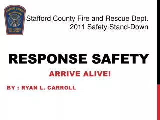 Response SAFETY