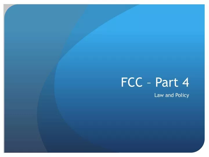 fcc part 4