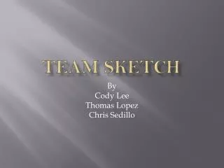 Team Sketch