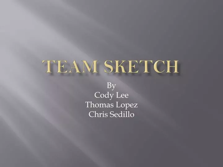 team sketch