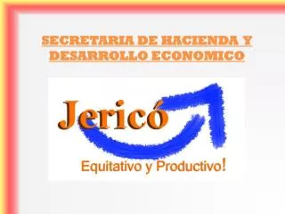 SECRETARIA DE HACIENDA Y DESARROLLO ECONOMICO