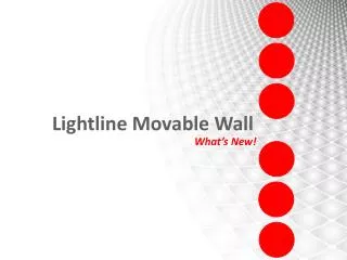 Lightline Movable Wall