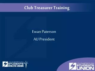 club treasurer training