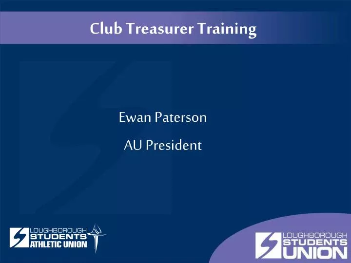 club treasurer training